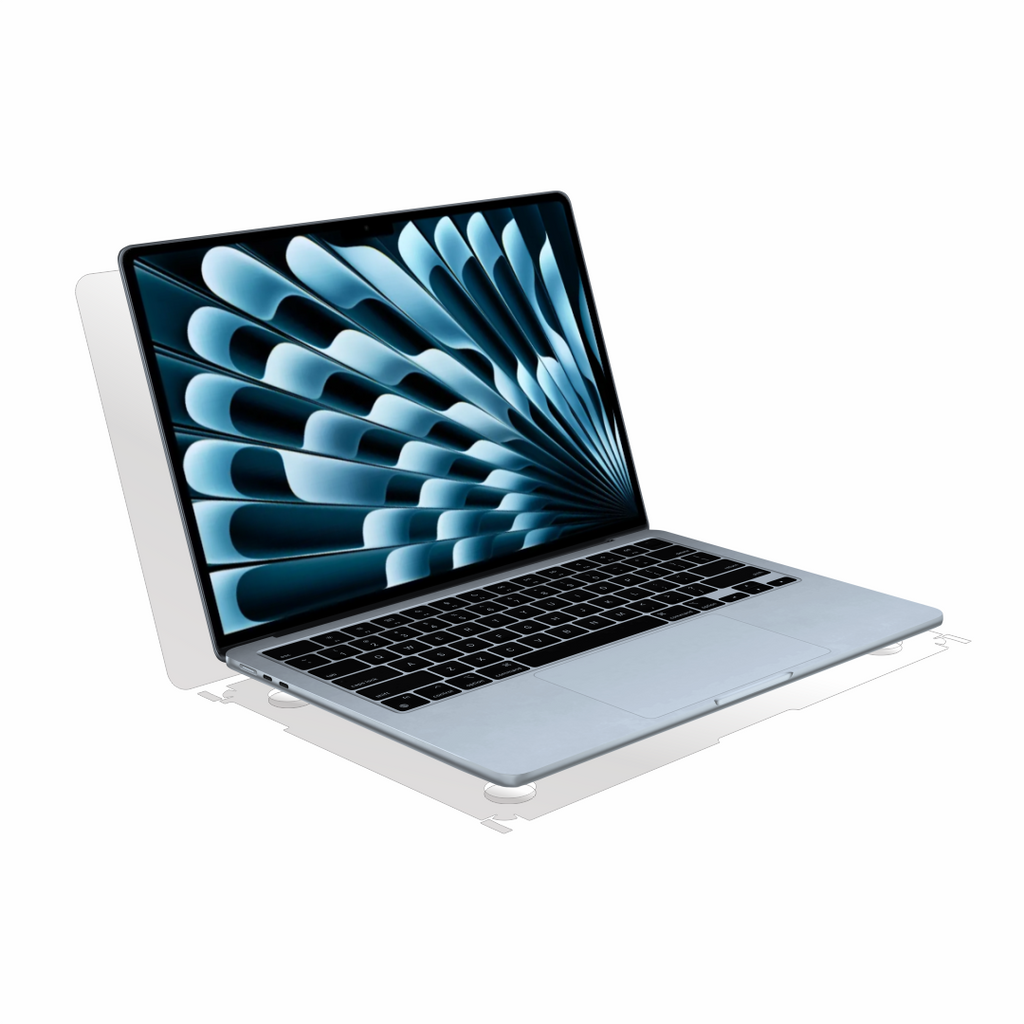 Apple MacBook Air M4 15 inch 2025 complete protector, Alien Surface