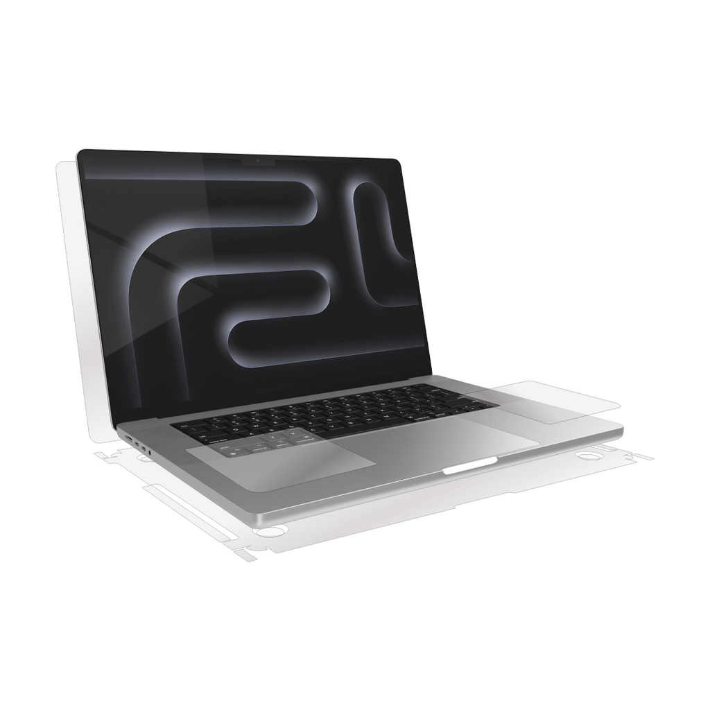Apple MacBook Pro M4 16-inch 2024, complete protector, Alien Surface