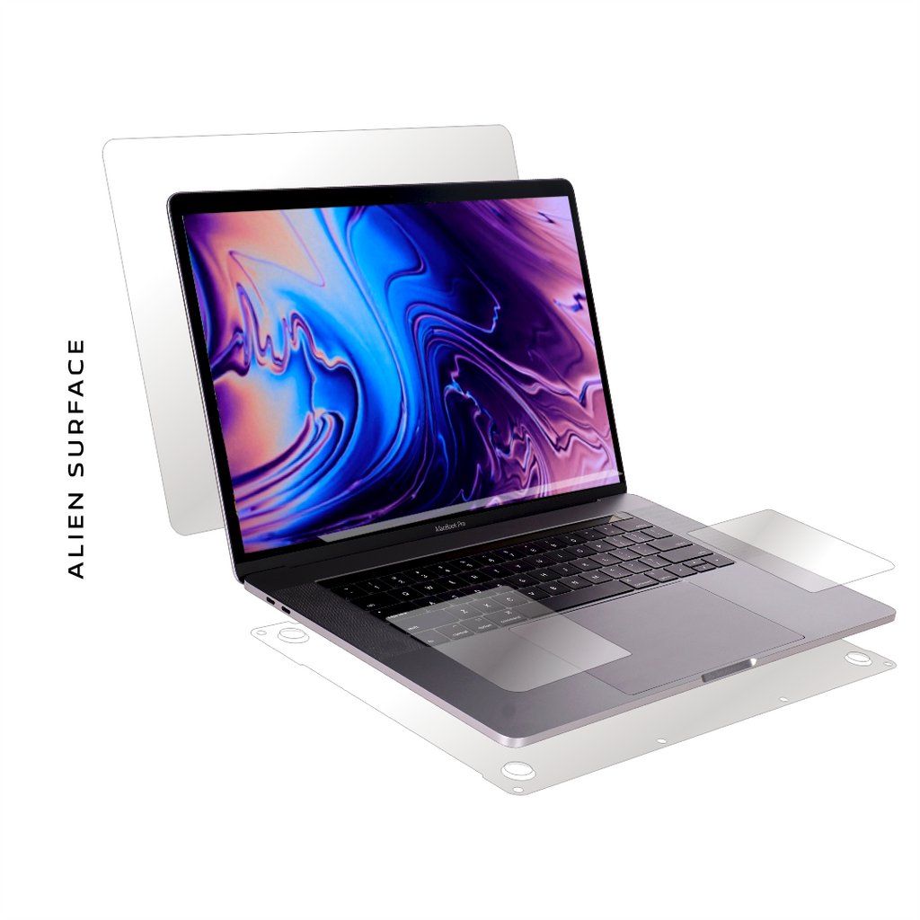 Apple MacBook Pro 13 inch Touch Bar (2019) complete protector, Alien Surface