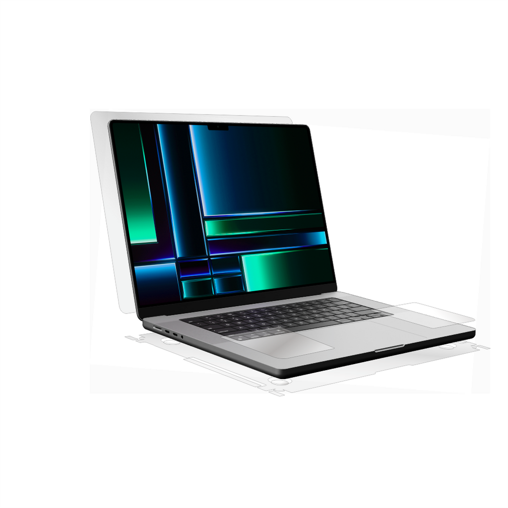 Apple MacBook Pro M2 16-inch 2023, complete protector, Alien Surface