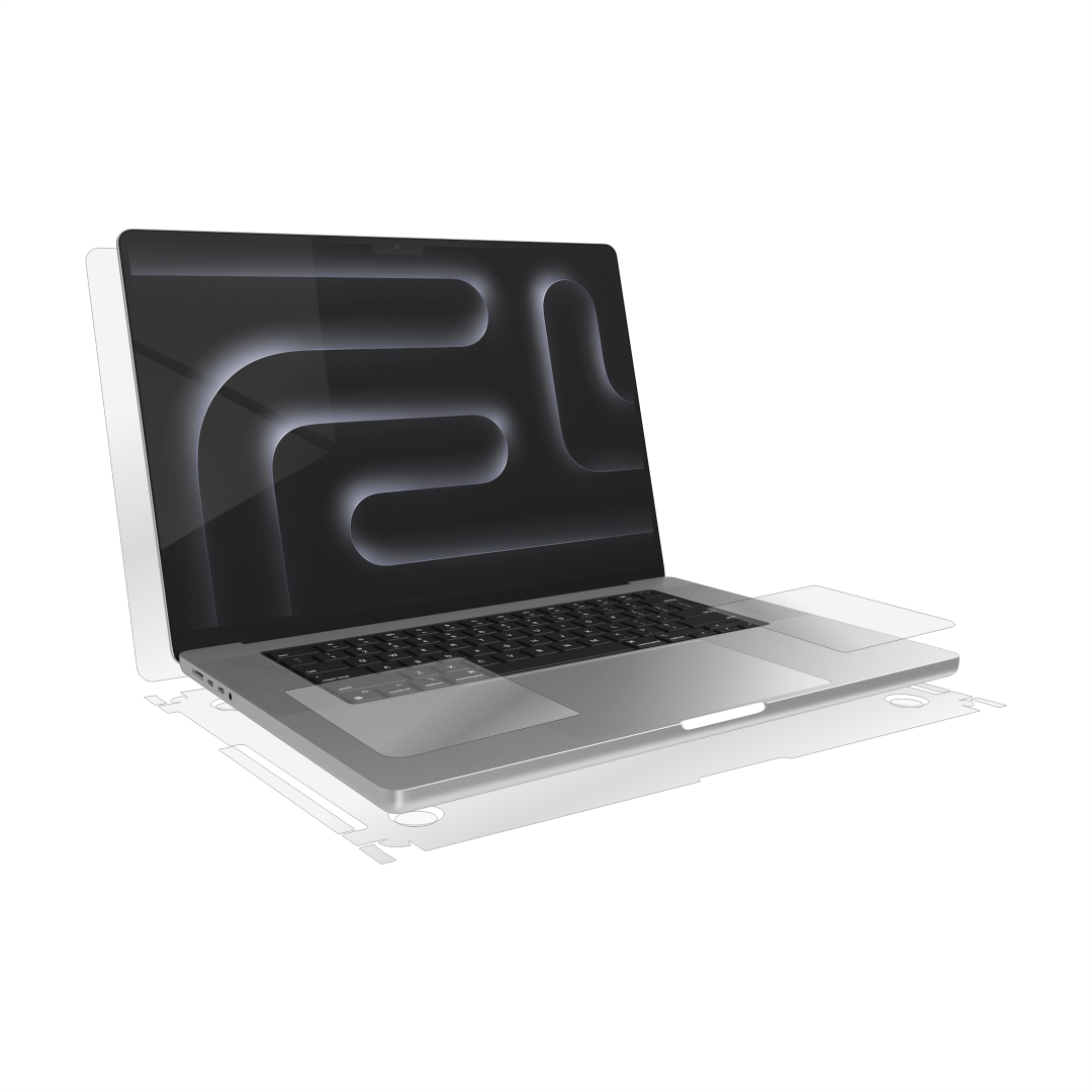 Apple MacBook Pro M4 16-inch 2024, complete protector, Alien Surface