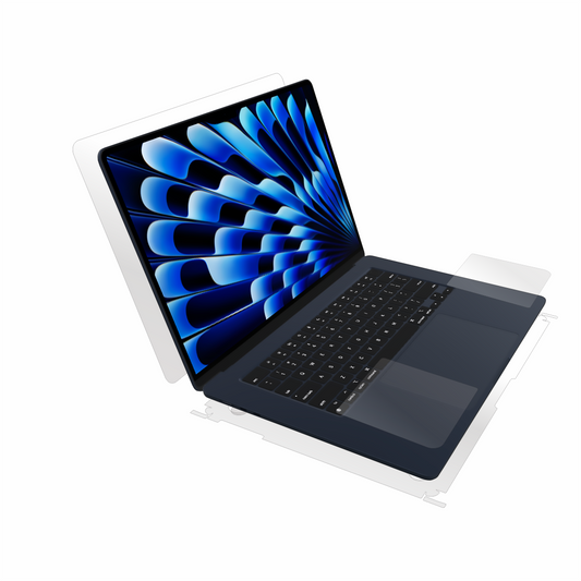 Apple MacBook Air M2 15 inch 2023, complete protector, Alien Surface