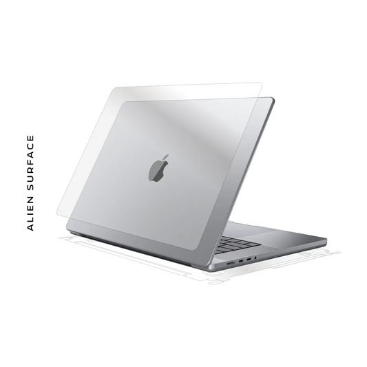 Apple Macbook Pro M5 14-inch 2025, complete protector, Alien Surface