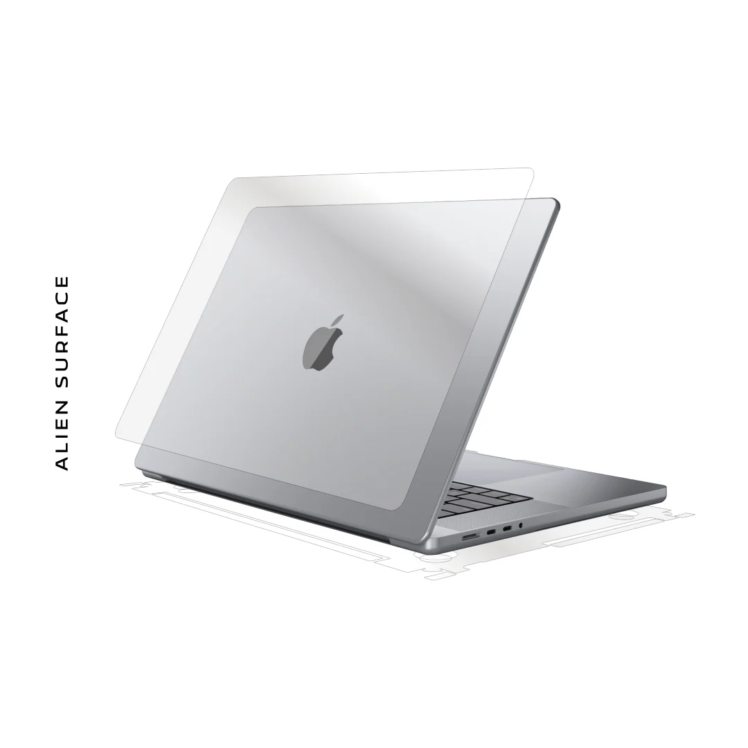 Apple Macbook Pro M5 16-inch 2025, complete protector, Alien Surface