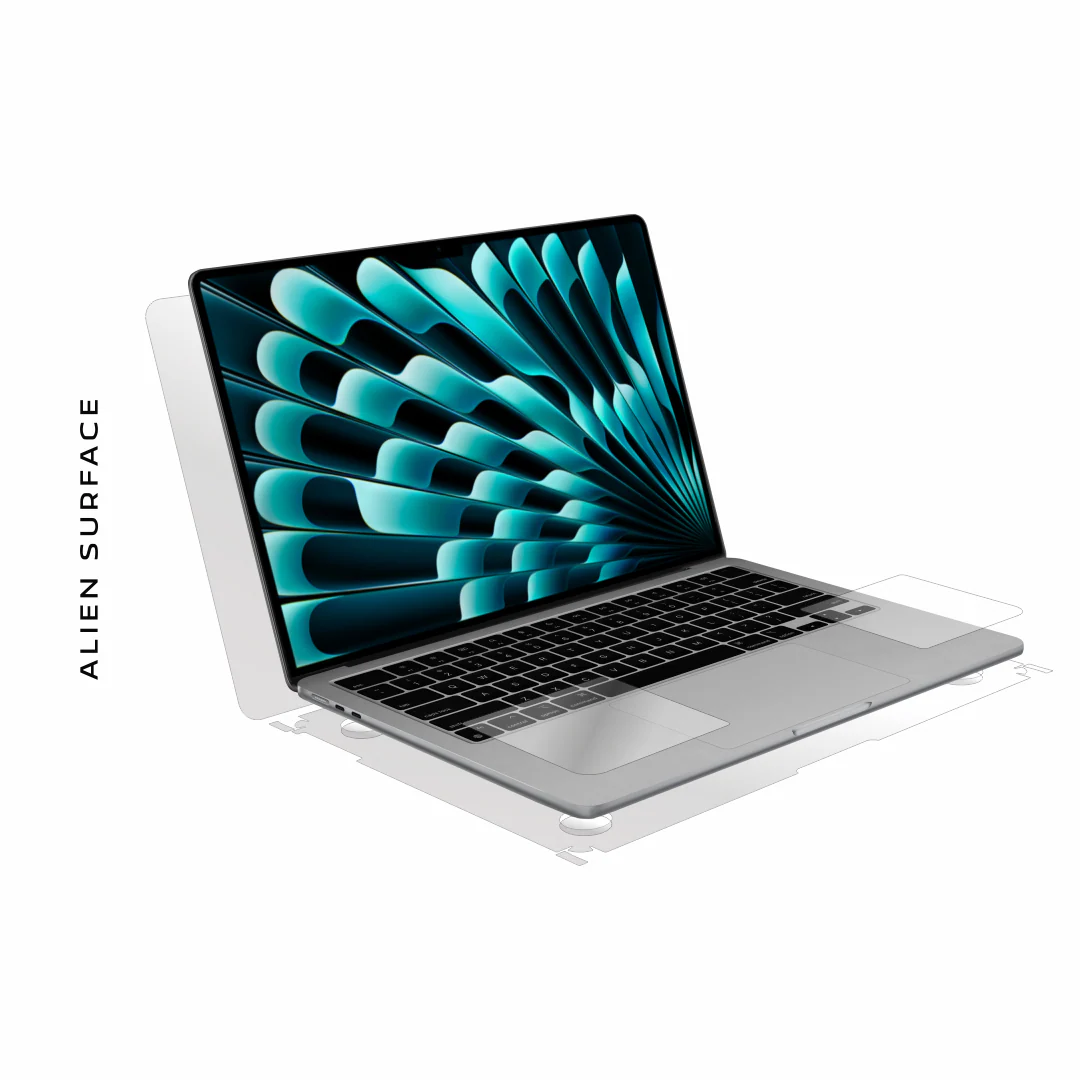 Apple MacBook Air M5 13-inch 2026 complete protector, Alien Surface