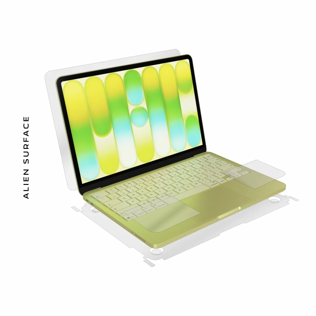 Apple MacBook Neo 13-inch Retina 2026 complete protector, Alien Surface