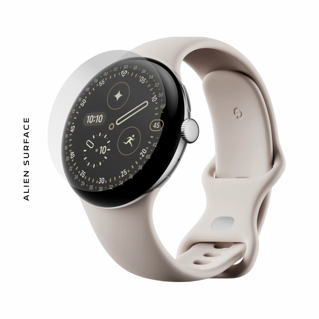 Google Pixel Watch 4, 45mm screen protector, Alien Surface