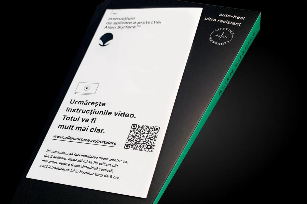 Alien Surface Quick Installation Instructions