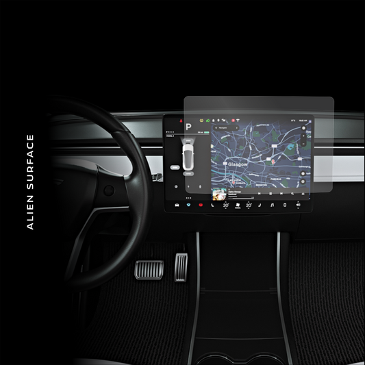Tesla Model Y 2020-2023 screen protector, Alien Surface