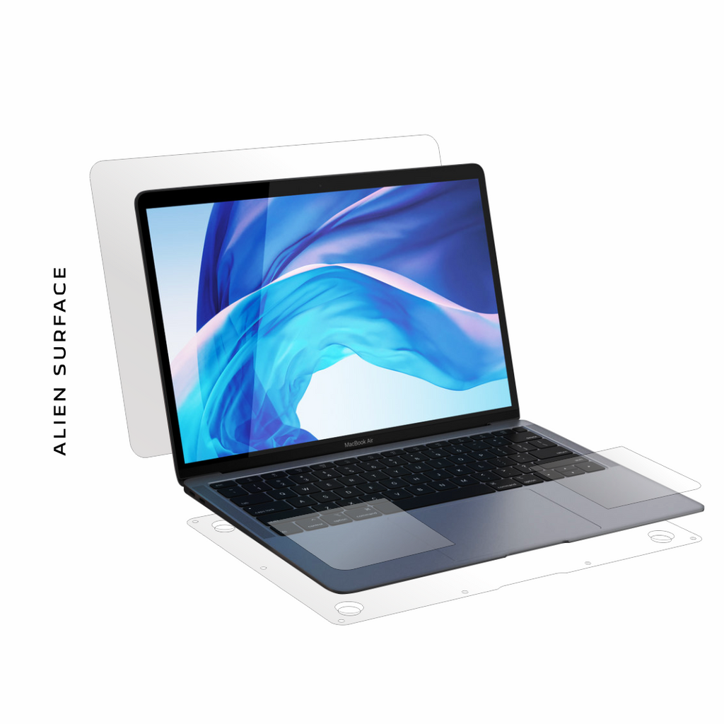 Apple MacBook Air 13 inch (2018) complete protector, Alien Surface