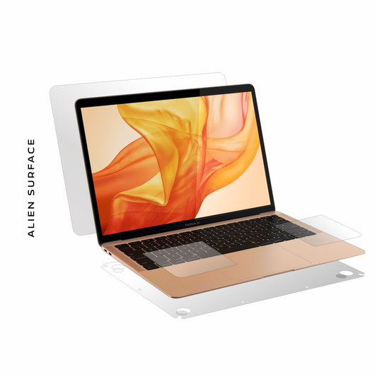 Apple MacBook Air 13 inch (Late 2018, 2019) complete protector, Alien Surface