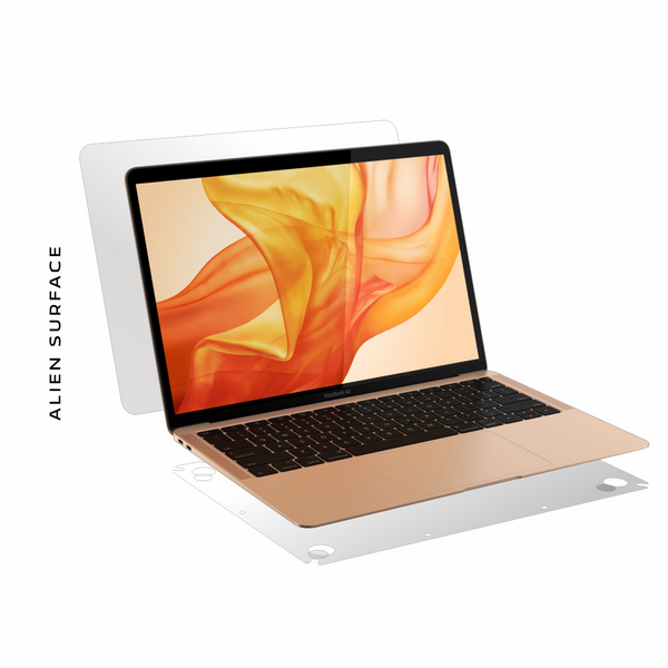 Apple MacBook Air 13 inch (Late 2018, 2019) complete protector, Alien Surface
