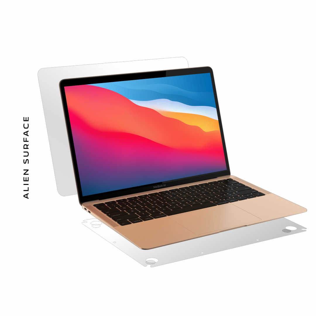Apple MacBook Air M1 13 inch (2020) complete protector, Alien Surface