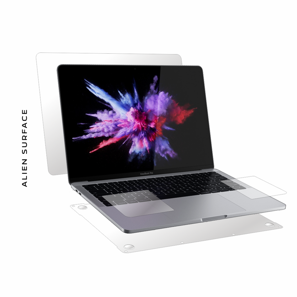 Apple MacBook Pro 13 inch (2016-2017) complete protector, Alien Surface