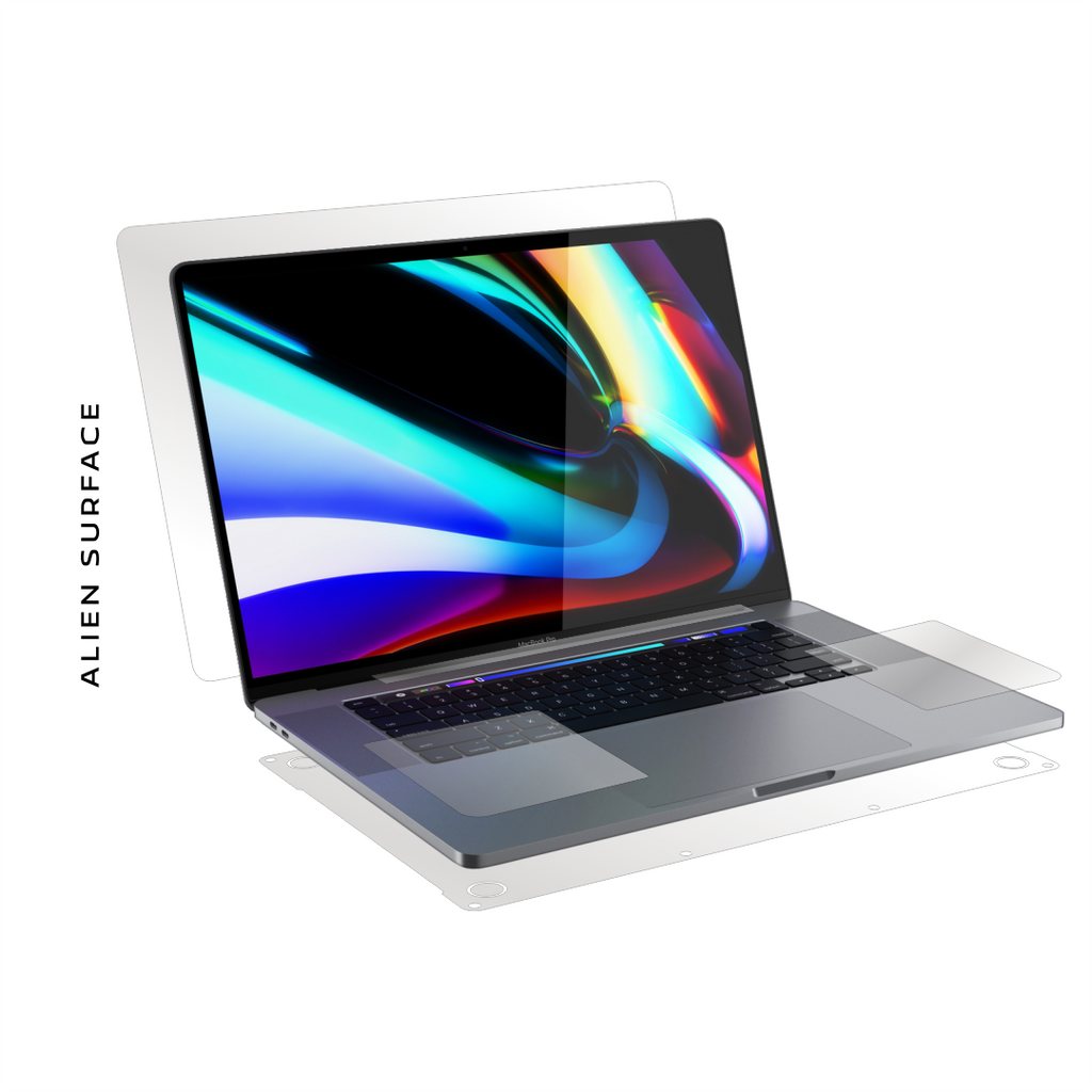 Apple MacBook Pro 16 inch (2019) complete protector, Alien Surface