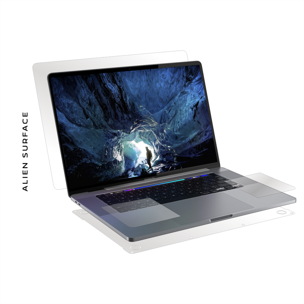 Apple MacBook Pro 16 inch (2020) complete protector, Alien Surface