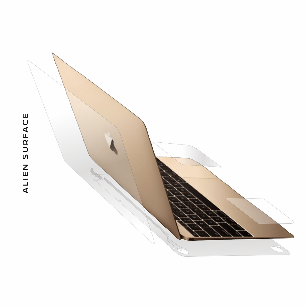Apple MacBook 12 inch complete protector, Alien Surface