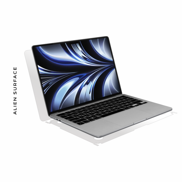 Apple MacBook Air M2 13 inch 2022, complete protector, Alien Surface